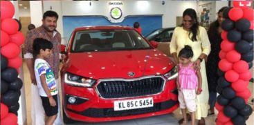 Actor Hareesh Kanaran Buys Skoda Slavia sedan