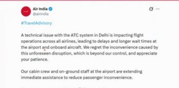 Technical Glitch Disrupts Airport Operations