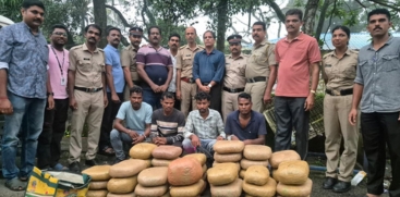 Four Arrested with 115 kg of Cannabis in Angamaly