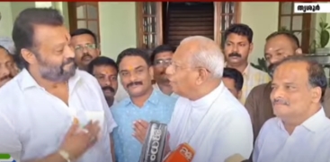 Suresh Gopi Celebrates Easter with Church Visits in Thrissur