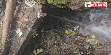 In Thrissur, the authorities have not taken any action even though the water has been flowing through the road for six months