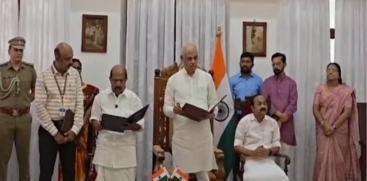 G Sudhakaran Takes Oath as Pro-tem Speaker of Kerala Legislative Assembly