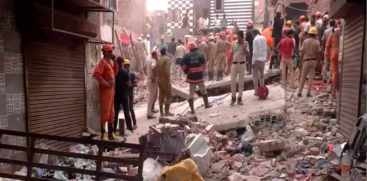 Delhi Building Collapse Kills 4