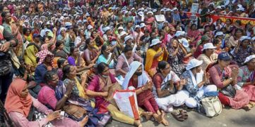 ASHA Workers' Protest