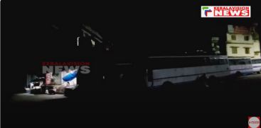 Pathanapuram city center's high mast light replaced, not lit, leaves city in darkness