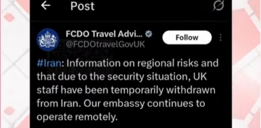 UK Evacuates Diplomatic Staff from Iran Amid Rising Global Tensions