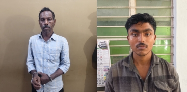 Two Individuals Apprehended in Stolen Motorcycle Case