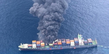 Ship Fire Spread Halted