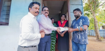 Sandeep Receives 10 Lakhs from Yusuff Ali for Kidney Transplant Treatment