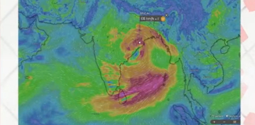 Cyclone Arnab Intensifies Over Bay of Bengal