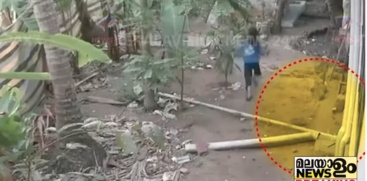 Child Running Away from a Snake