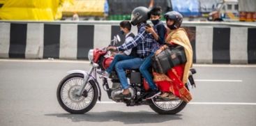 Two Wheeler Ride With Kids