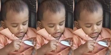 A one-and-a-half-year-old boy met a tragic end after a TV fell on his body in Muvattupuzha