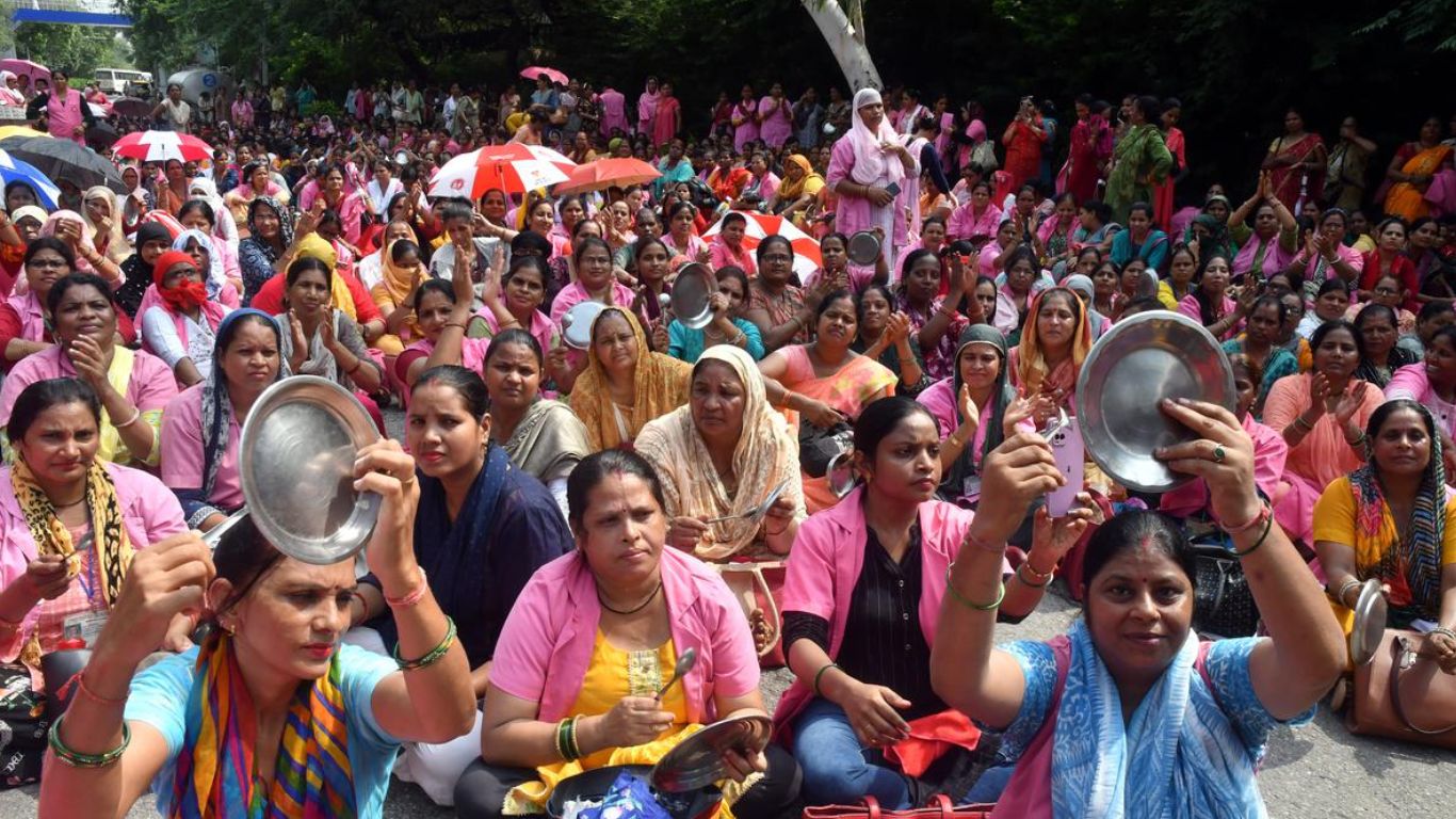 asha-workers-strike-today-is-55-days-since-the-strike-began