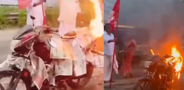 bike burns