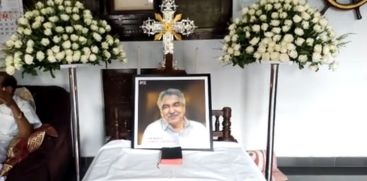 funeral of oomman chandy tomarrow at Puthuppally