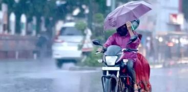  heavy rain; Yellow Alert in 4 District 