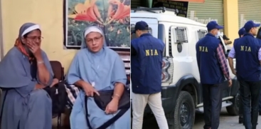  Kerala Nuns Arrested in Chhattisgarh on Forced Conversion Charges; NIA to Investigate