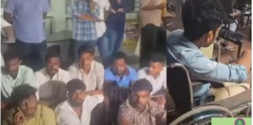 SFI - KSU clash at Kerala University Kariyavattam hostel