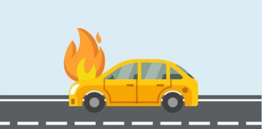 Prevent vehicles from catching fire; Department of Motor Vehicles with solution