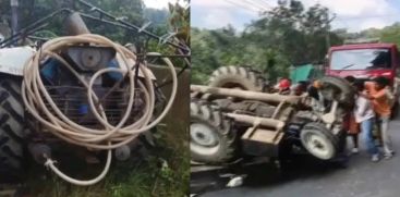 tractor accident
