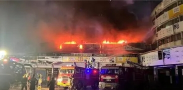 Kozhikode New Bus Stand Fire