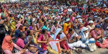 ASHA Workers' Protest