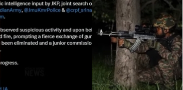 Indian Army Neutralizes One Terrorist in Kulgam Encounter