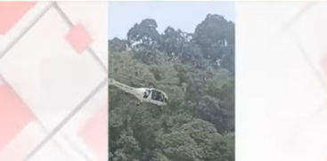 Sabarimala Helicopter Flyover