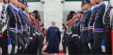 PM Modi Arrives in Italy