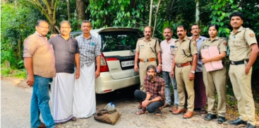 12 Liters of Contraband Liquor Seized in Mala