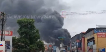Major Fire in Chalakudy