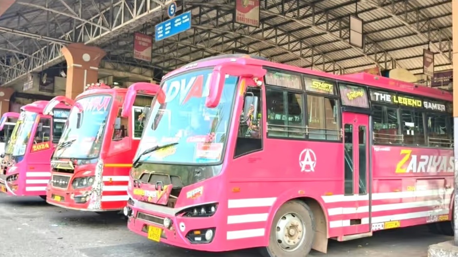 Private bus strike 
