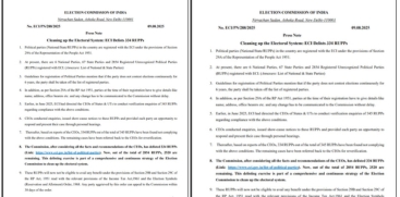 Election Commission of India Delists 334 Unrecognized Political Parties