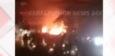 Major Fire Breaks Out at Factory in Thamarassery