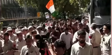 Opposition MPs Stage Protest Demanding Resignation of Gyanesh Kumar