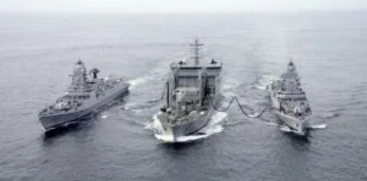 Indian Navy Operations Underway in the Arabian Sea