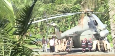 President Droupadi Murmu's Helicopter Sinks into Concrete Landing Pad