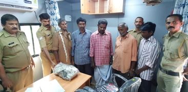Five people arrested with money laundering in Kannur Kootupuzha