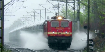 Train Delays Reported Due to Heavy Rain 