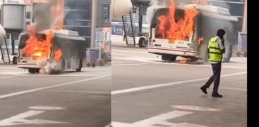 bus fire