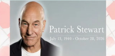 Legendary Actor Sir Patrick Stewart Passes Away