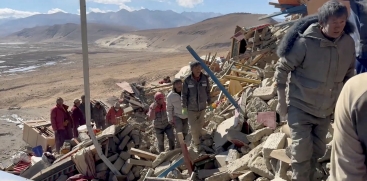 Earthquake in Tibet