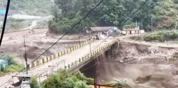 Massive Cloudburst Hits Kullu, Himachal Pradesh