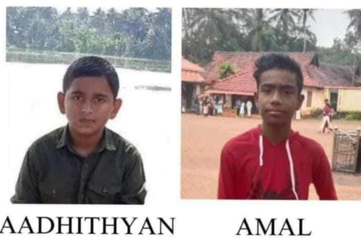 Two children missing from Kollam Pattazhi were found dead in  Kalladayar 