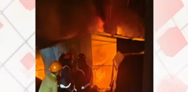  Major Fire Outbreak at Oil Mill in Atholi