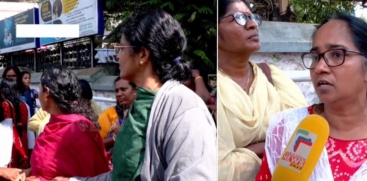 Asha Workers Stage Dharna at NHM DPM Office Thiruvananthapuram Over Pending Dues