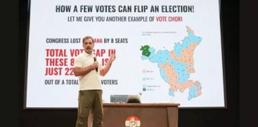  Rahul Gandhi Alleges 2.5 Million Fake Votes in Haryana