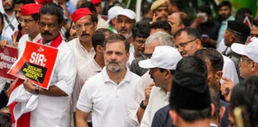 Rahul Gandhi Launches 'Voter Adhikar Yatra'