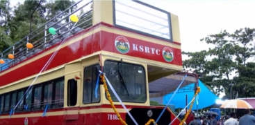 KSRTC Double-Decker Bus Arrives in Kochi for City Sightseeing 